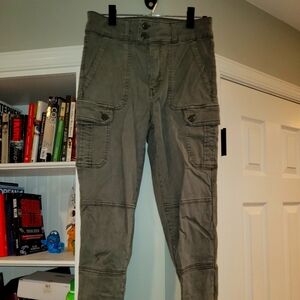American Eagle suede high rise pants size 10 long.